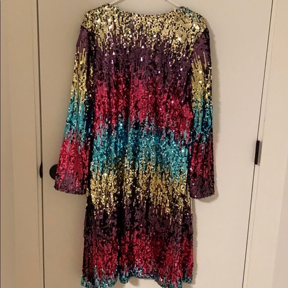 ASOS Sequin Jacket/Midi Blazer - Picture 2 of 3